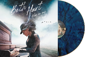 Beth Hart - 2019 War In My Mind - Black & blue marble vinyl LP/Download - 297 kr.